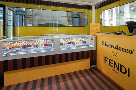 steccolecco fendi|Fendi ice cream in Milan's Central Station .